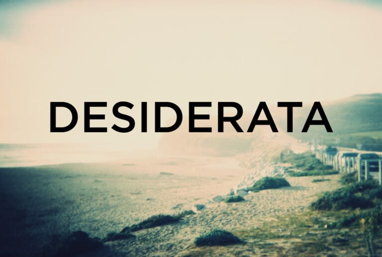 Desiderata photo