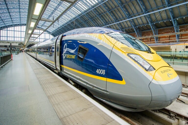 Eurostar, Paris, London, train station