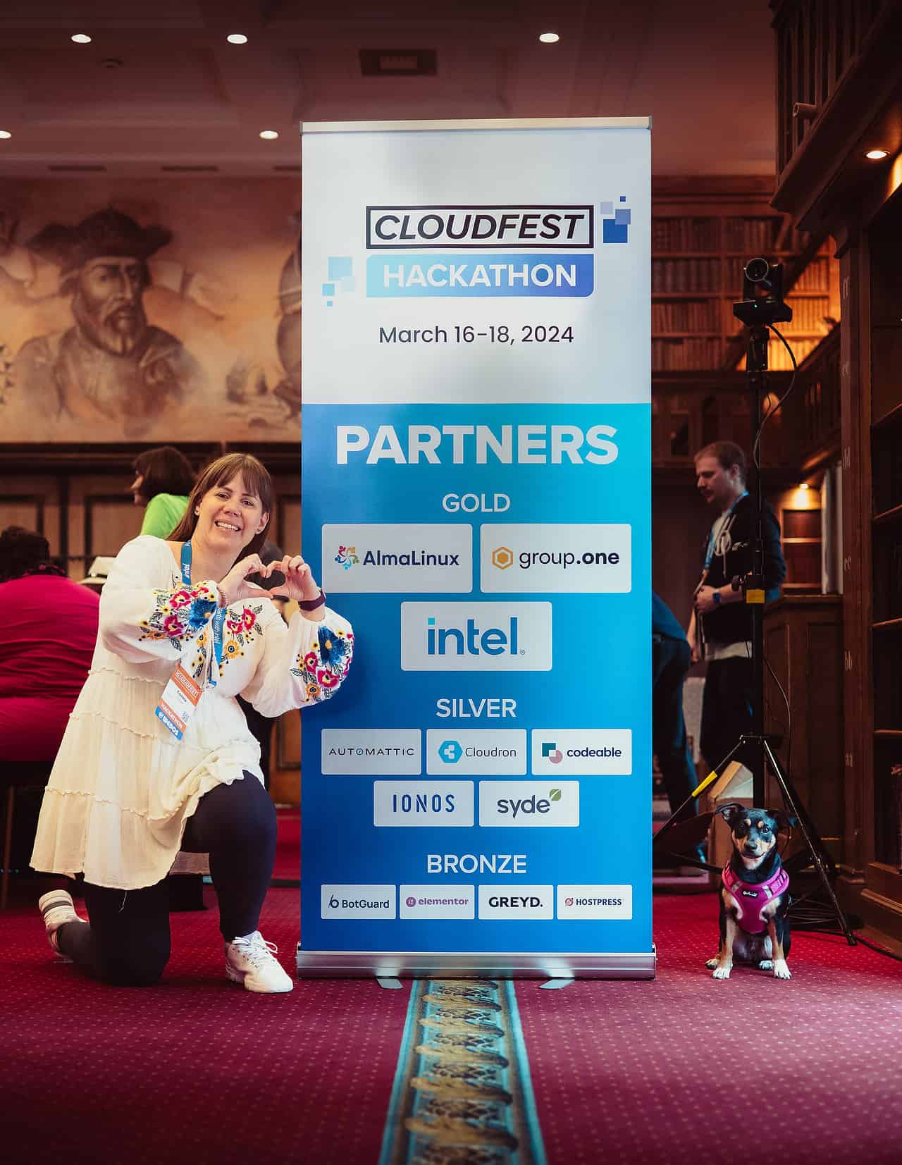 Carole, Buffy and the CloudFest Hackathon partners