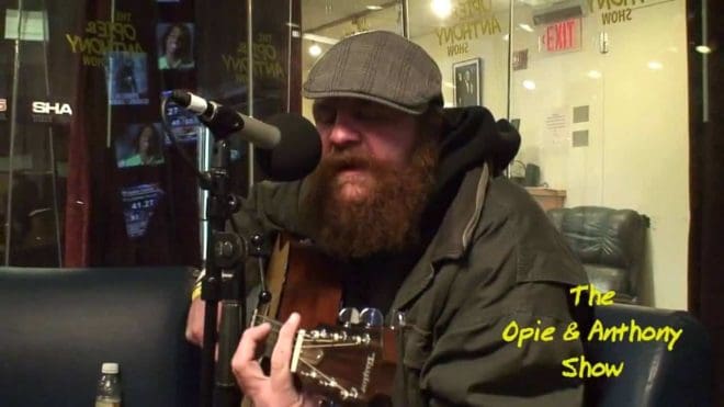 Daniel "Homeless" Mustard - Creep (live on Opie and Anthony's show) photo